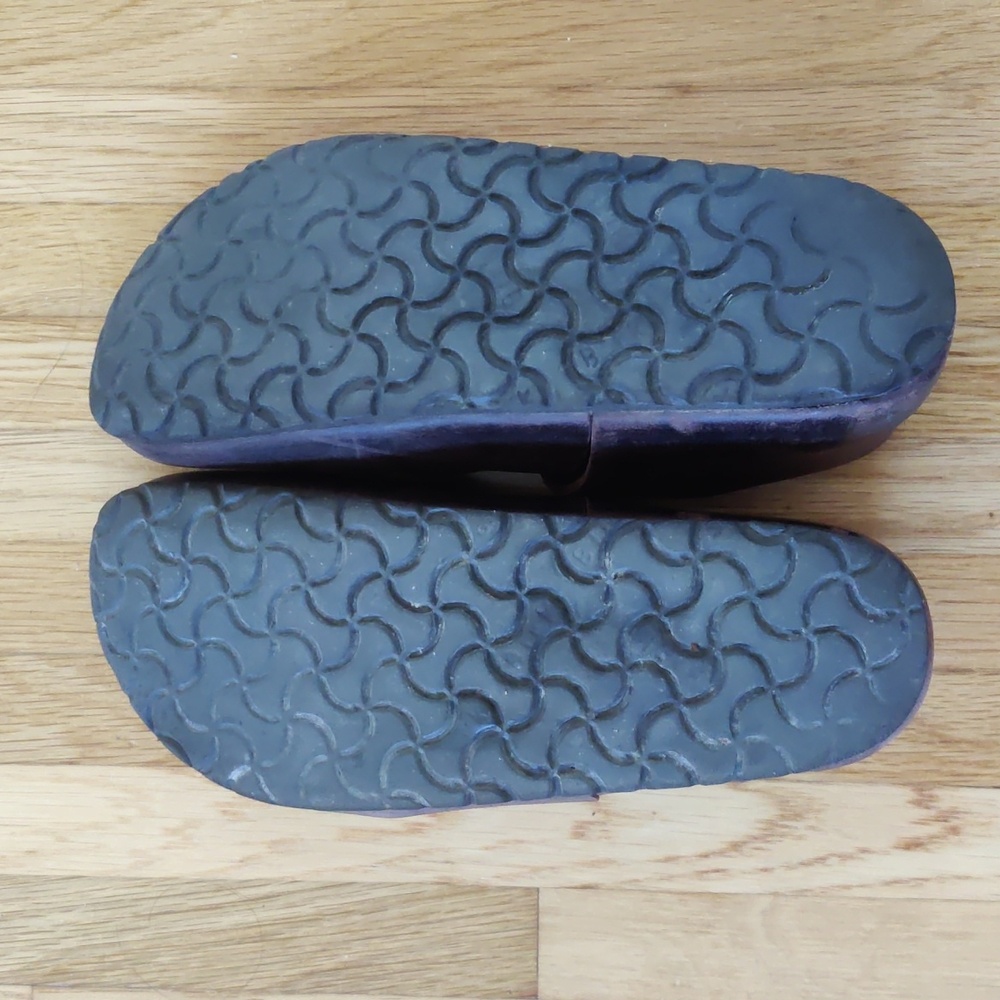 Birkenstock Brown Leather Paris Mary Jane RARE!!! - Picture 4 of 9